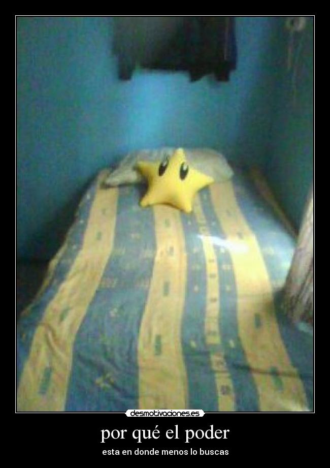 por qué el poder -
