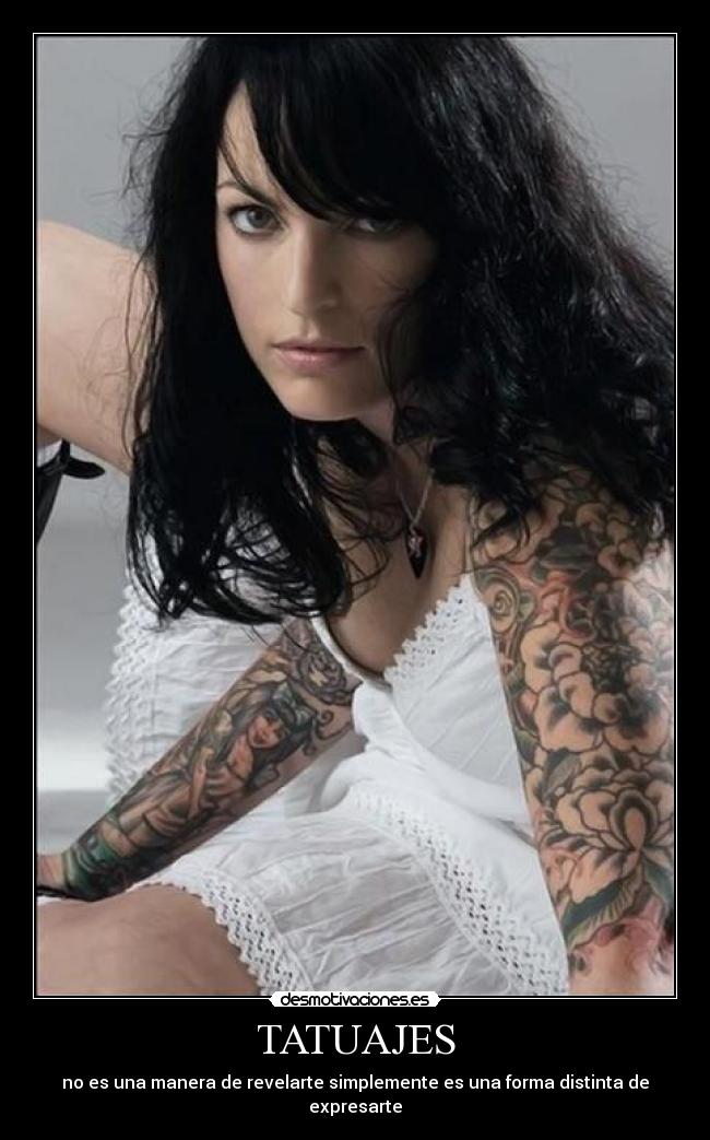 TATUAJES - no es una manera de revelarte simplemente es una forma distinta de expresarte