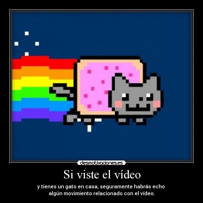 carteles nyan cat desmotivaciones