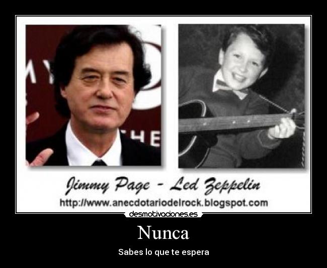 Nunca - Sabes lo que te espera