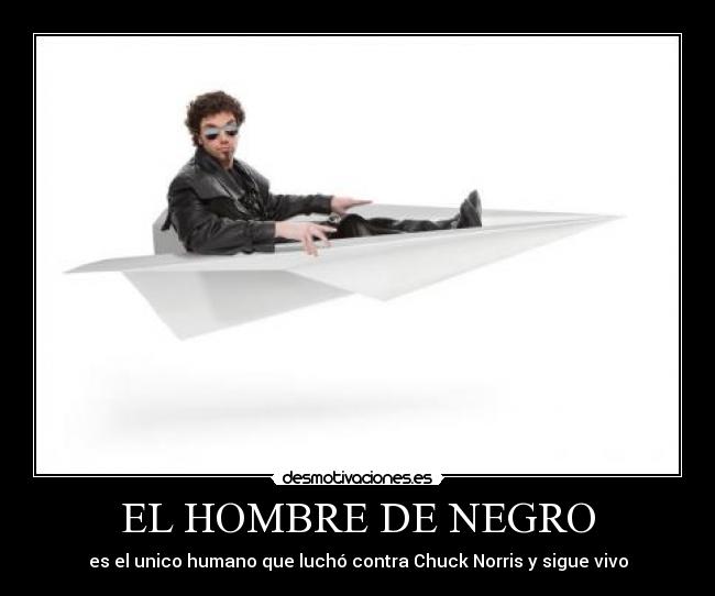 EL HOMBRE DE NEGRO -