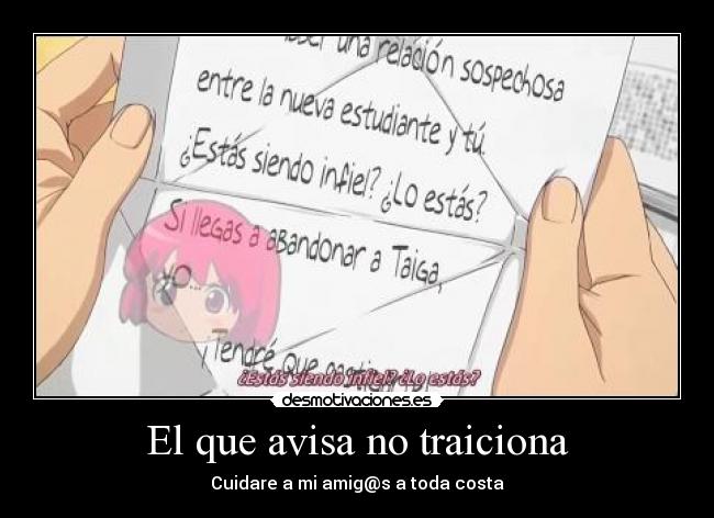 carteles anime toradora kushieda minorin desmotivaciones