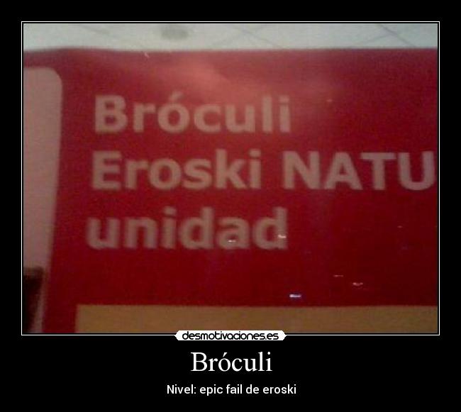 Bróculi -