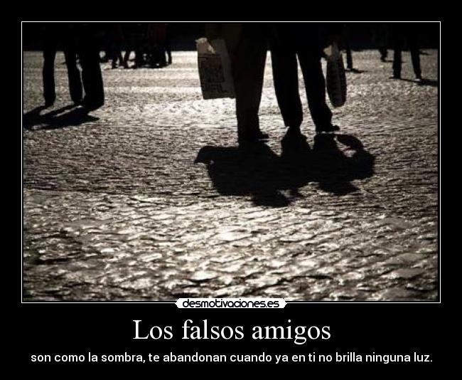 Los falsos amigos - 