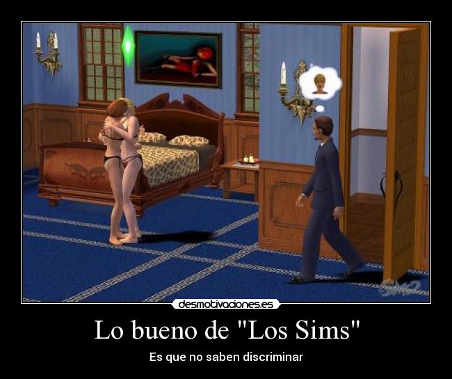 Lo bueno de Los Sims -