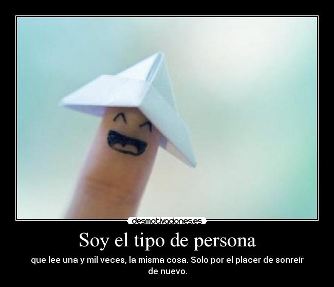 Soy el tipo de persona - 