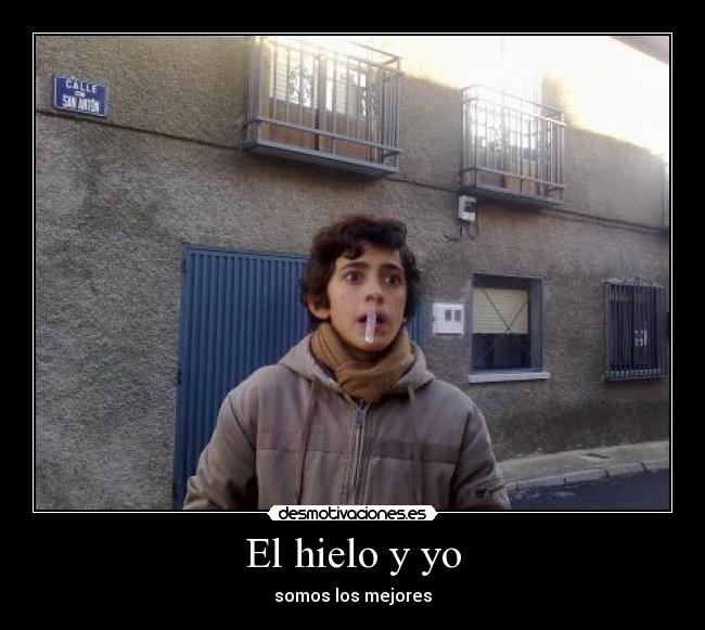 El hielo y yo -