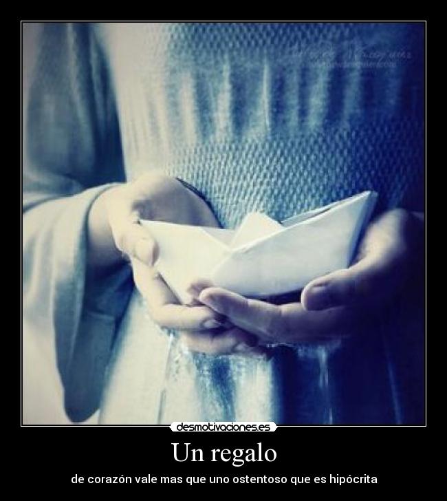 Un regalo -
