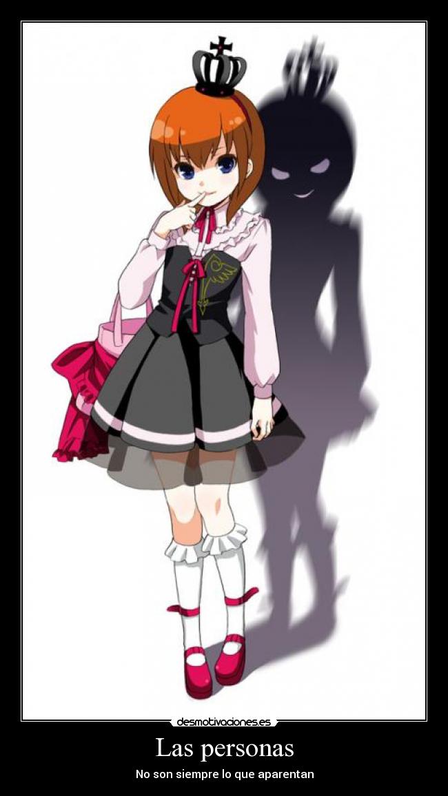 Las personas - No son siempre lo que aparentan