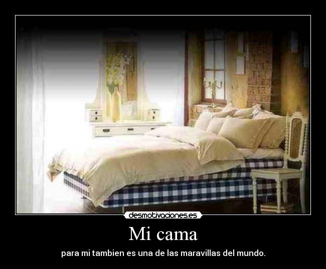 Mi cama -
