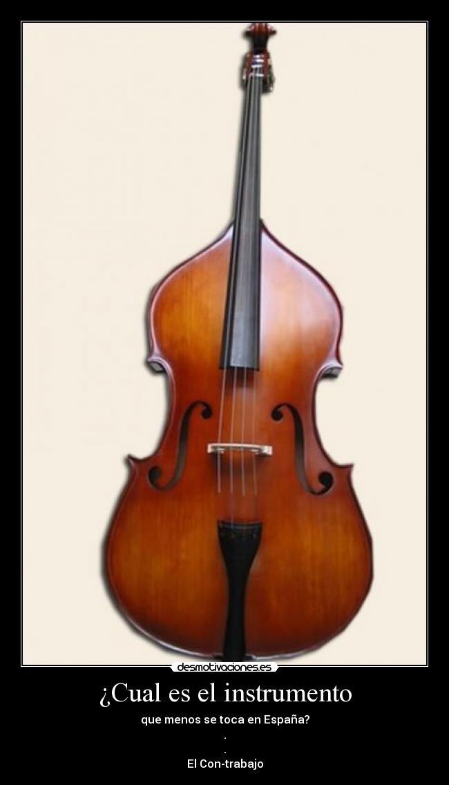 ¿Cual es el instrumento - 