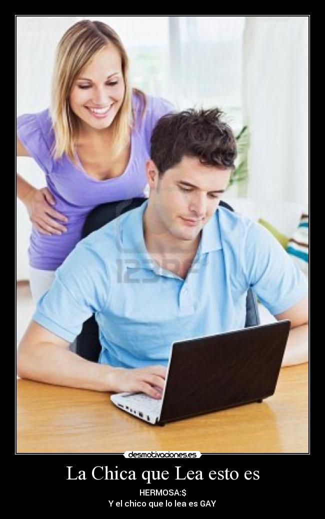 La Chica que Lea esto es -