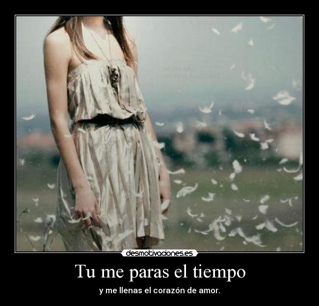 Tu me paras el tiempo - 