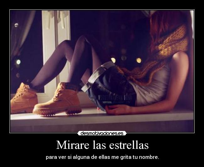 Mirare las estrellas -