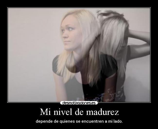 Mi nivel de madurez -