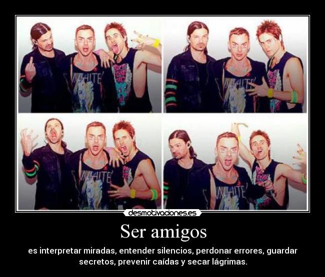 Ser amigos -