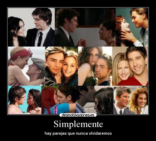 carteles zanessa titanic notebook gossip twilight friends casi angeles internado rebelde pretty woman desmotivaciones