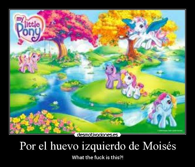 Por el huevo izquierdo de Moisés - What the fuck is this?!