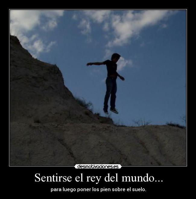 carteles mundo rey desmotivaciones