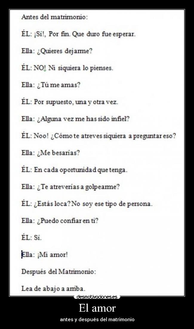 carteles amor amor desmotivaciones