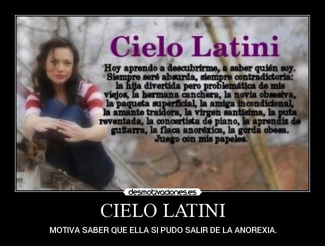 CIELO LATINI Desmotivaciones
