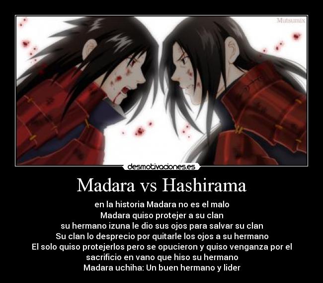 Madara vs Hashirama - 