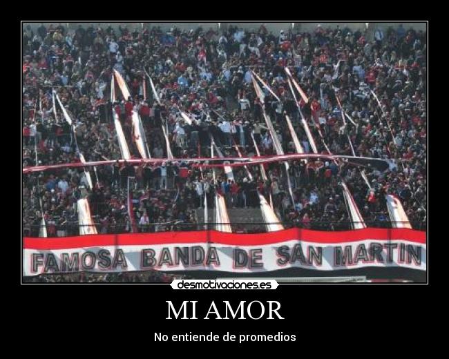 carteles amor chacarita juniors futbol desmotivaciones