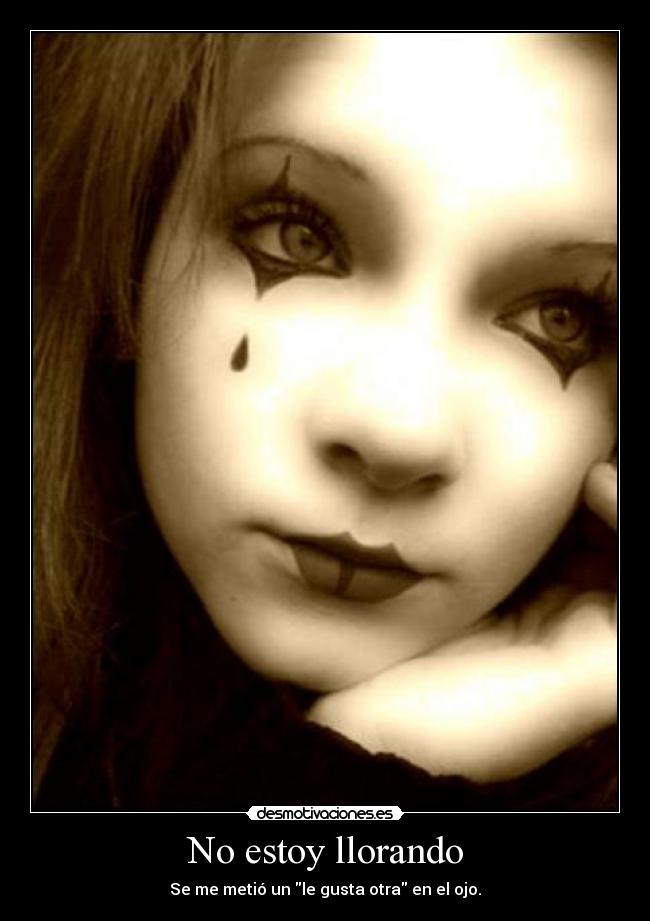 No estoy llorando - 