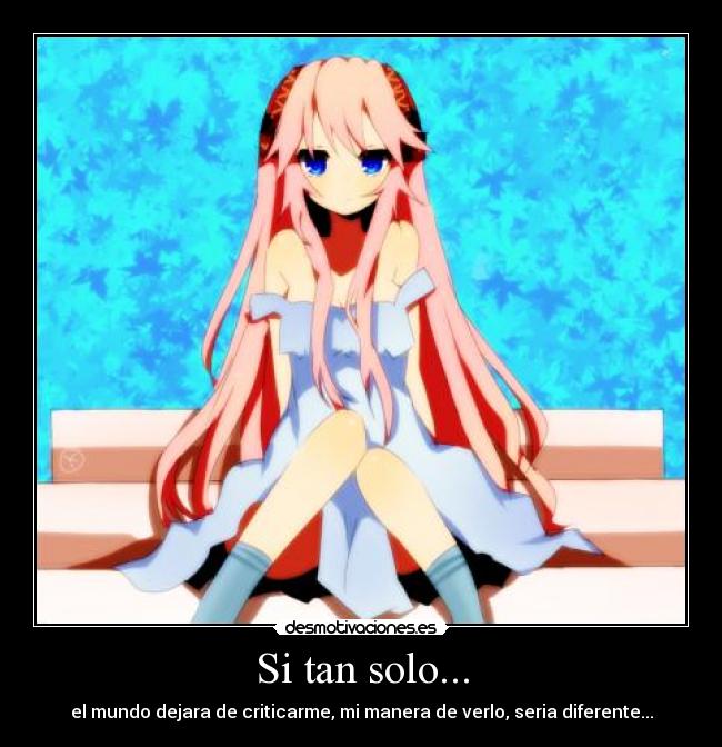 Si tan solo... - 