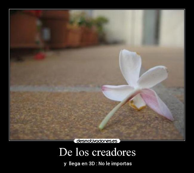De los creadores -