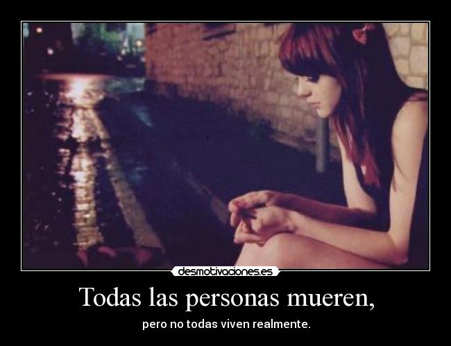 Todas las personas mueren, - 