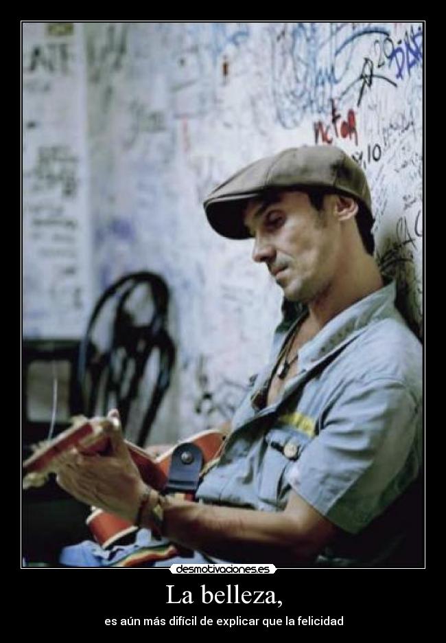 La belleza, -