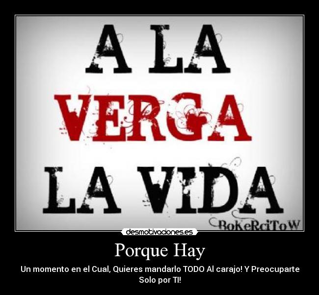 Porque Hay -