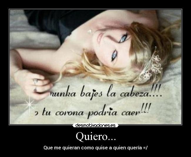 carteles quiero quieran quise desmotivaciones