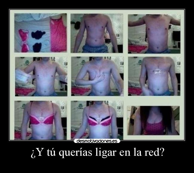 ¿Y tú querías ligar en la red? - 