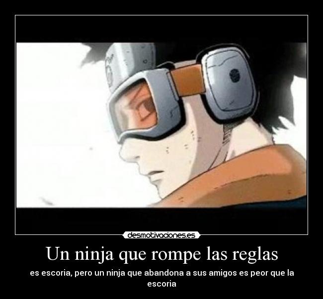 carteles obito kakashi cdm desmotivaciones