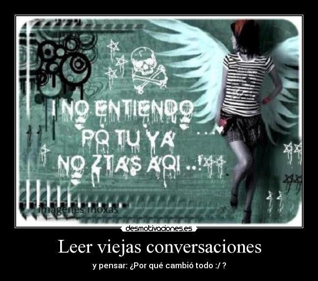 Leer viejas conversaciones -