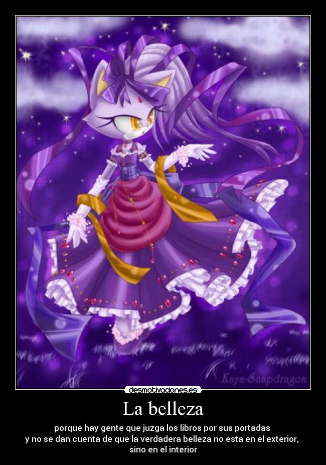 La belleza -