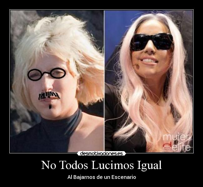 No Todos Lucimos Igual -