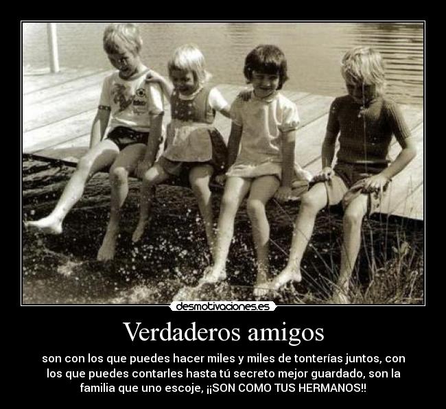 Verdaderos amigos - 