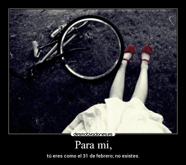 Para mi, -
