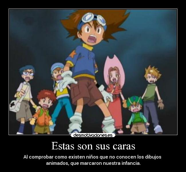 Estas son sus caras -