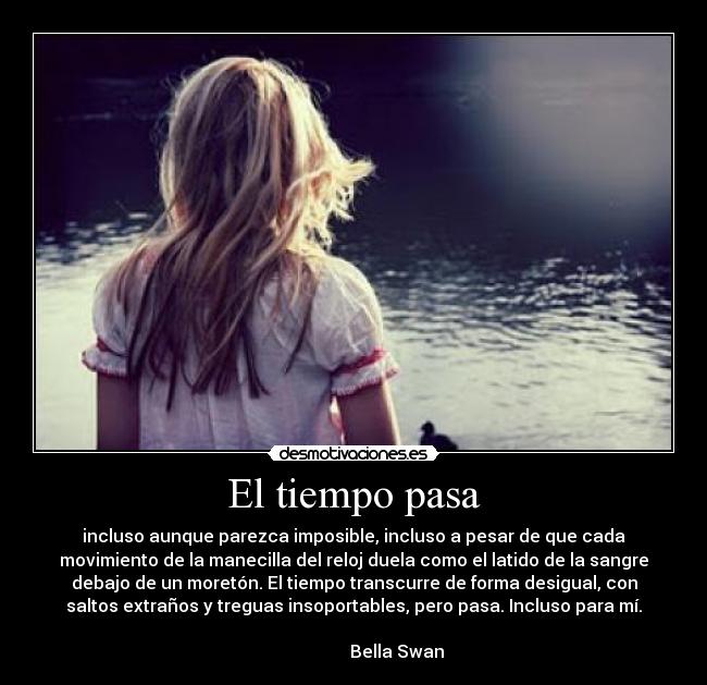 El tiempo pasa -