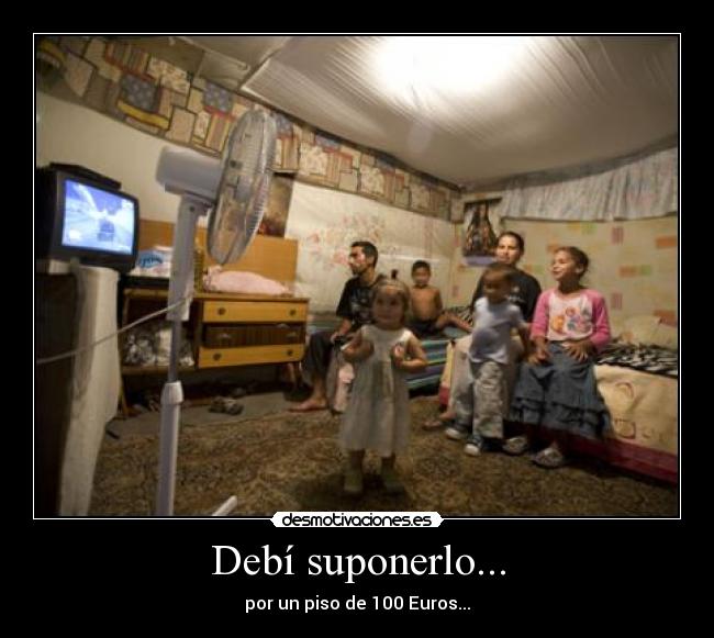 Debí suponerlo... -