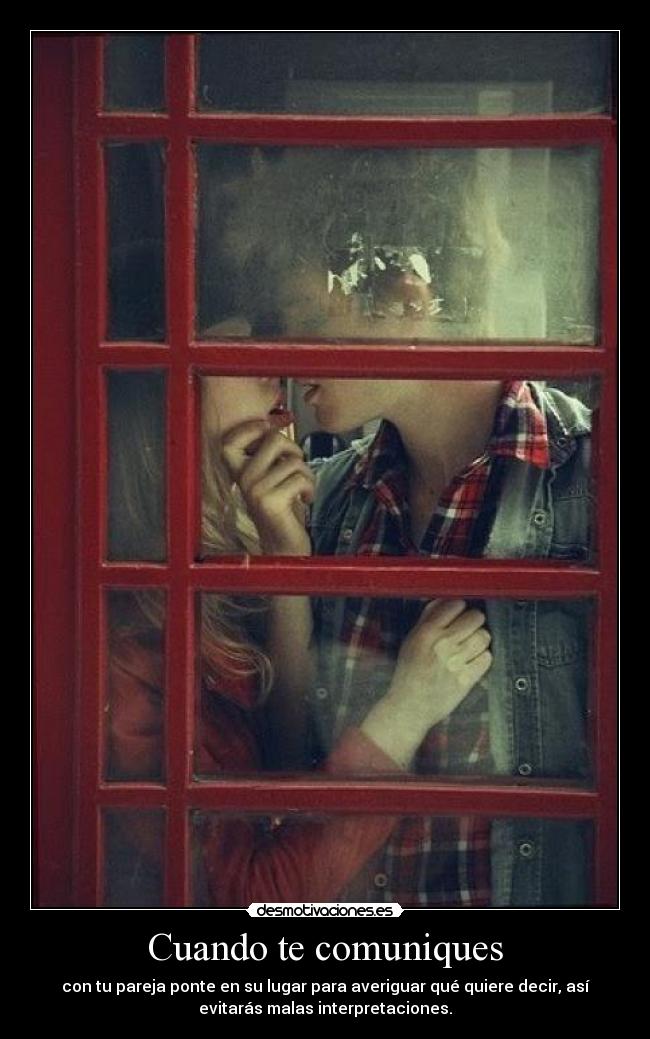 Cuando te comuniques -