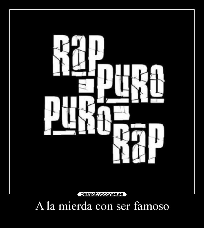 A la mierda con ser famoso -