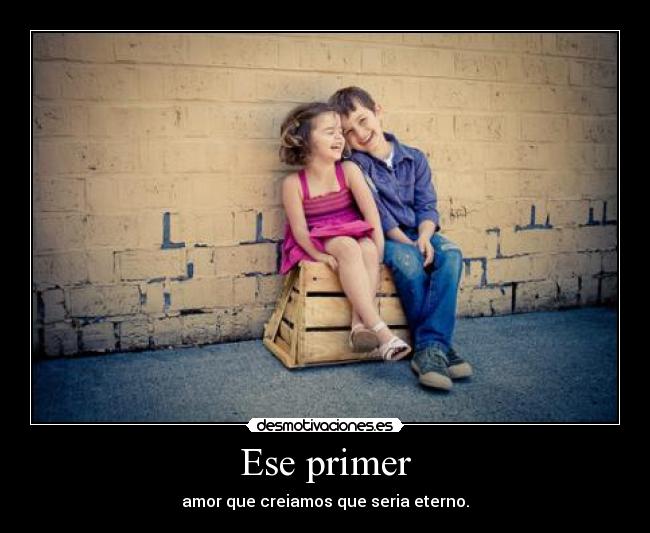 Ese primer -