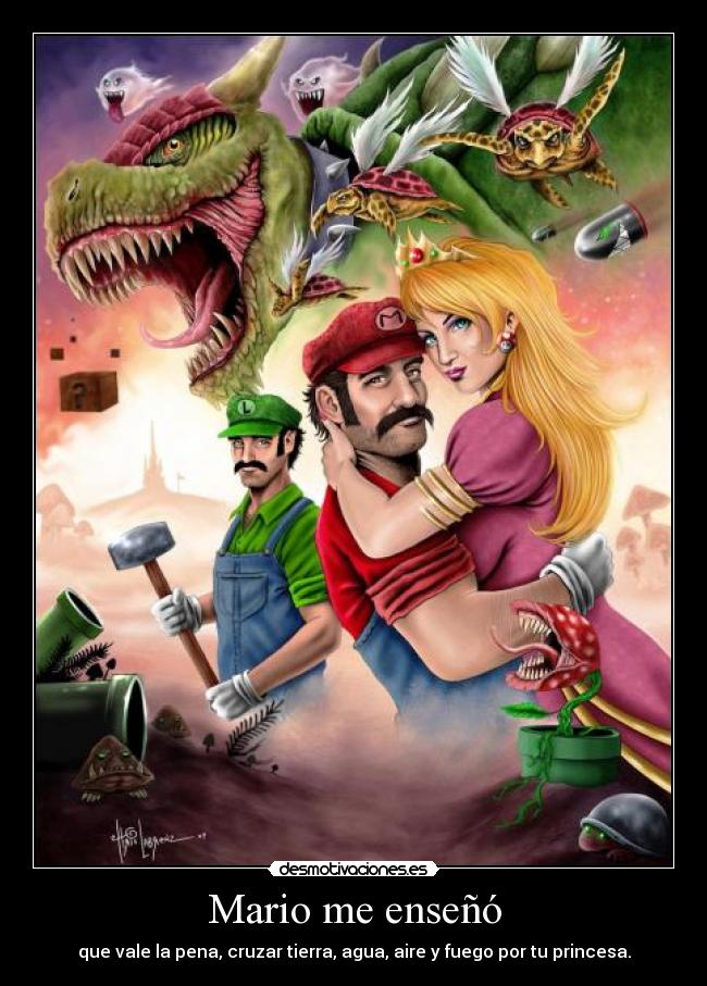 Mario me enseñó -