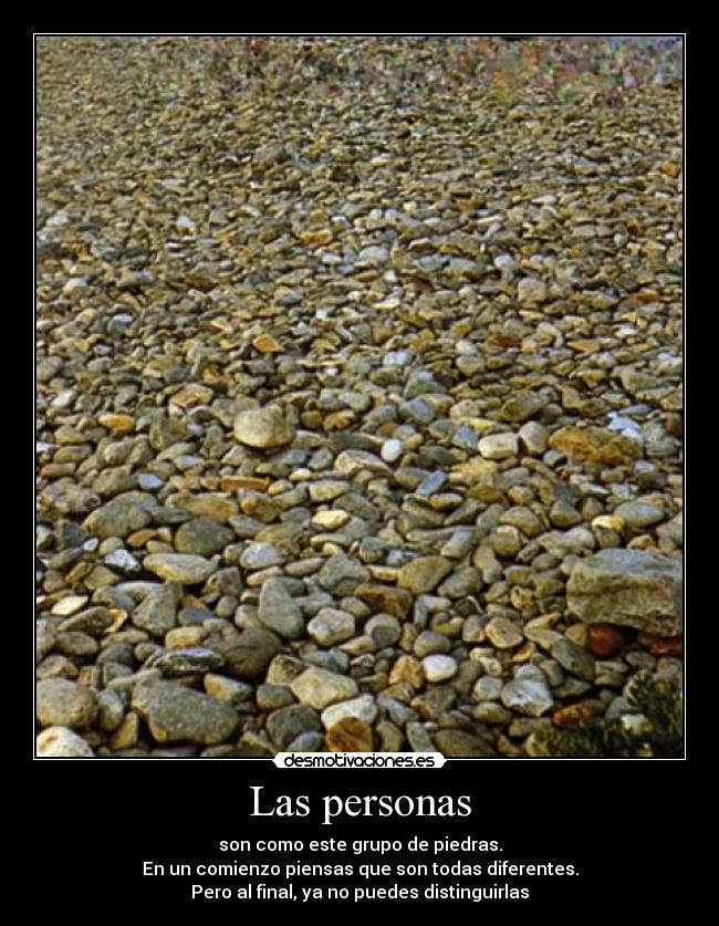 Las personas - 