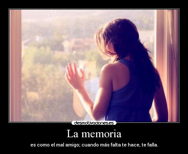 La memoria - 